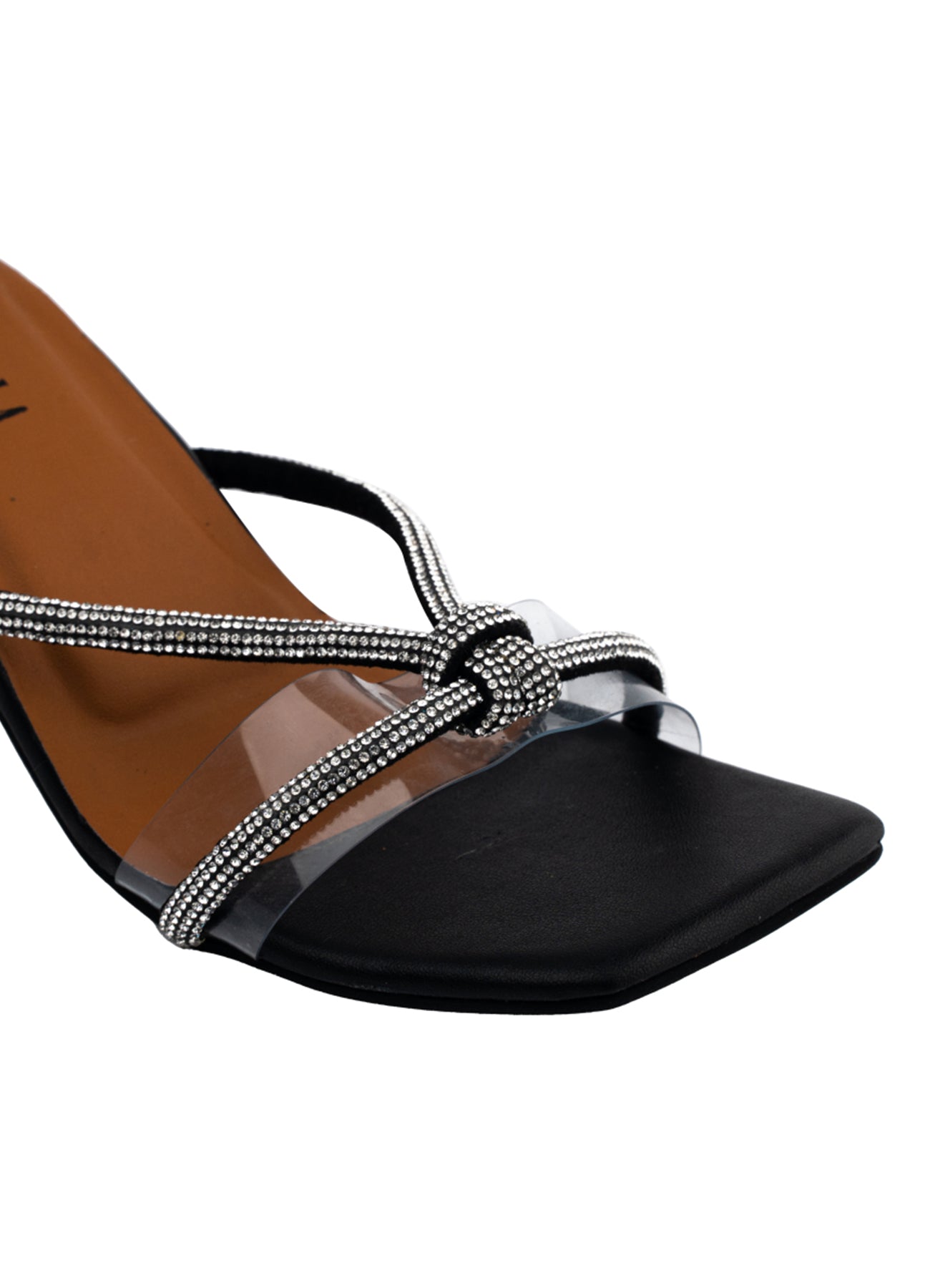 Aria Black Block Heels