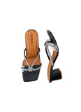 Aria Black Block Heels